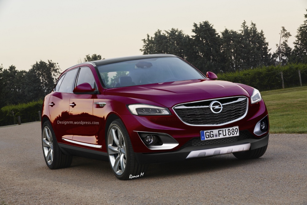 Новый флагманский внедорожник Opel Coming