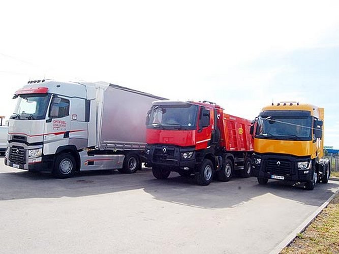 Грузовики Renault Trucks удивили своей экономичностью
