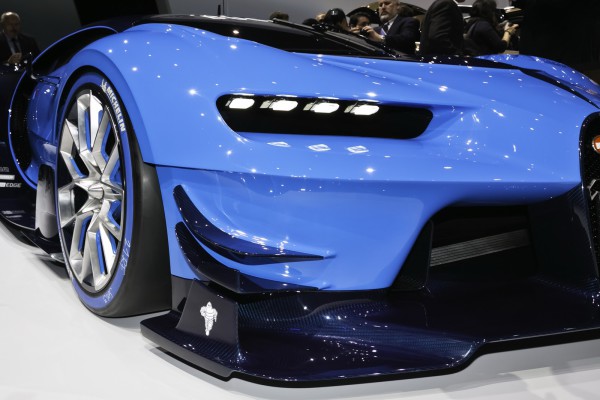 Франкфурт2015 | Виртуальный Bugatti Vision Gran Turismo в "металле"