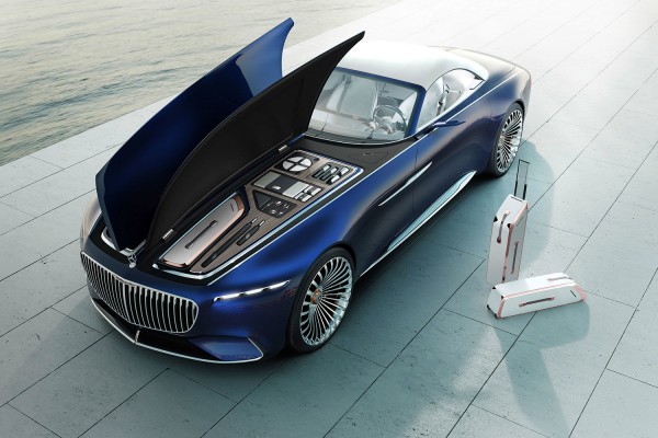 Daimler показал роскошный кабриолет Maybach