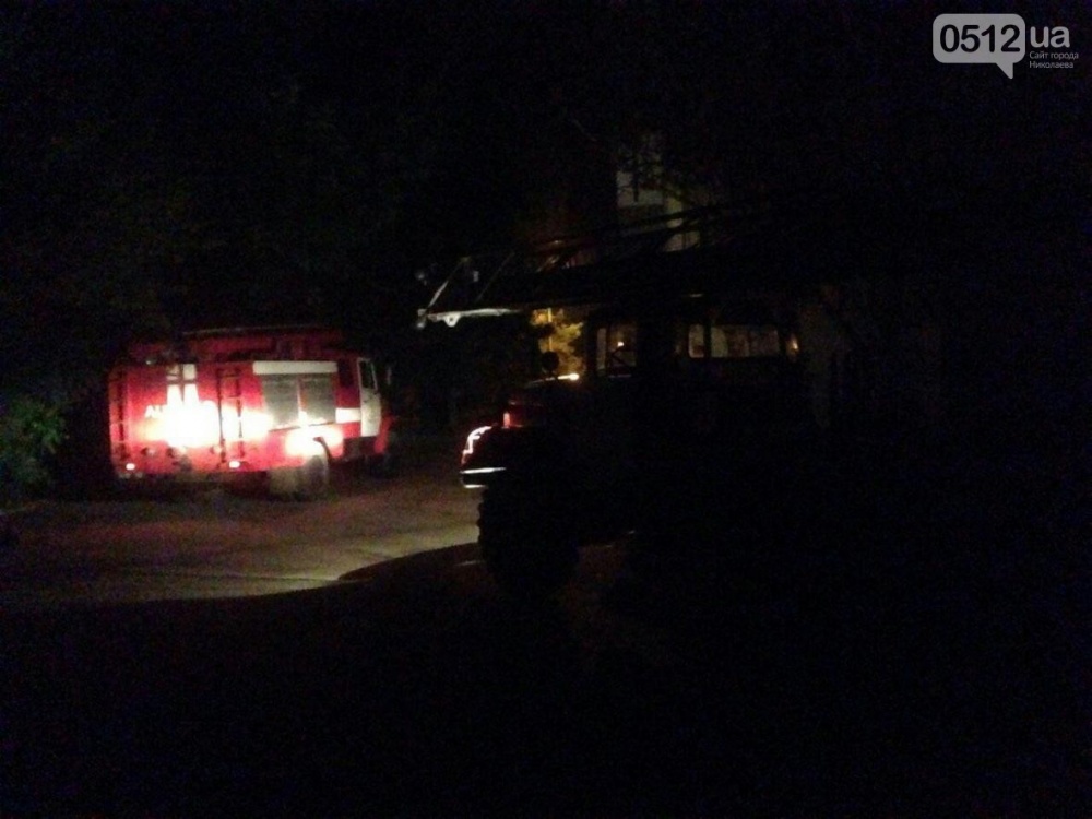 В Николаеве ночью горела проводка - жителей дома спас бдительный сосед (ФОТО)