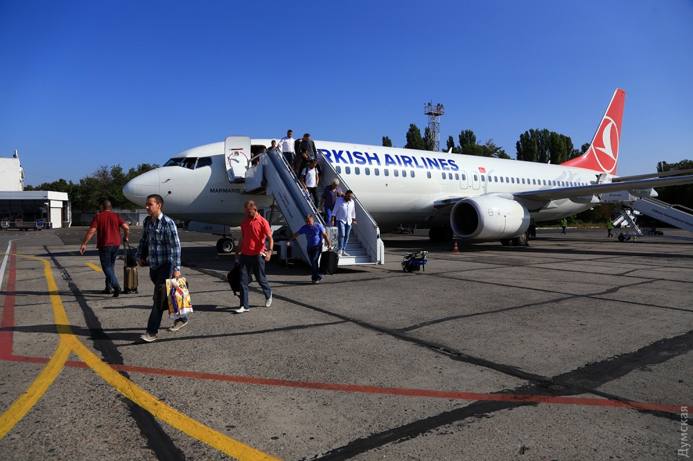 Новый терминал одесского аэропорта принял первый международный рейс