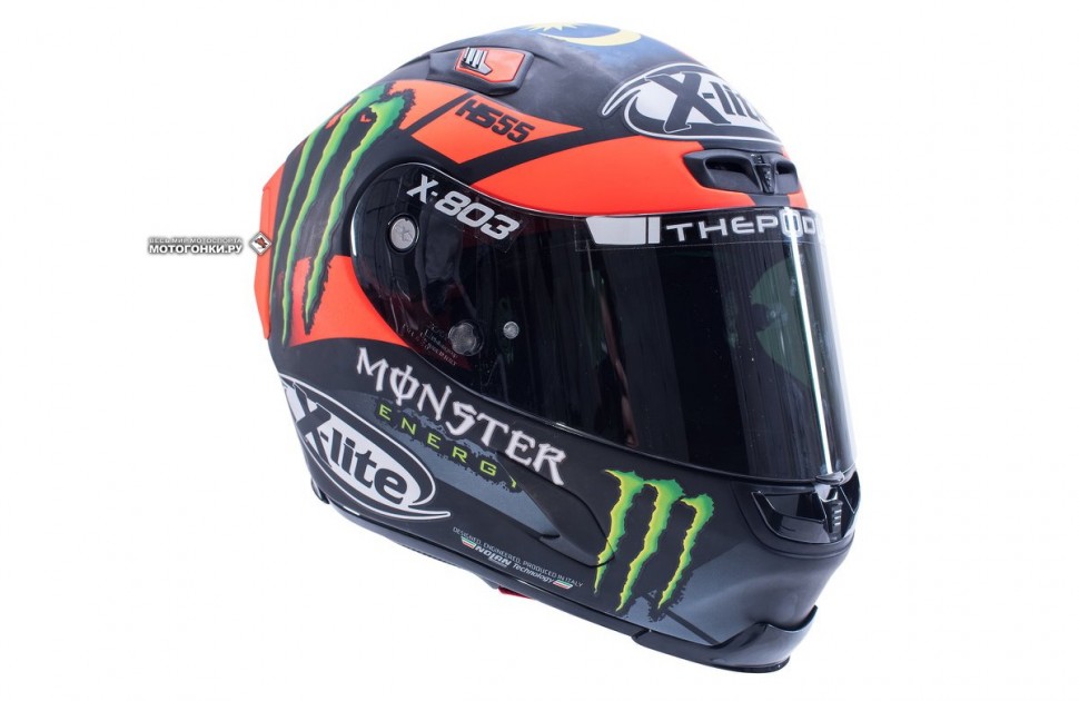Королевские шляпы: шлемы пилотов MotoGP 2018