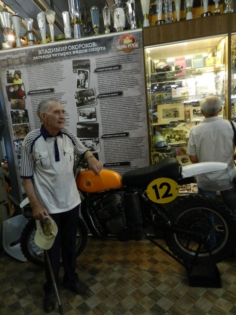 В музее «Машины времени» открыли выставку в честь легендарного спортсмена