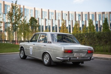 Datsun Bluebird SSS выступил на ретро-ралли