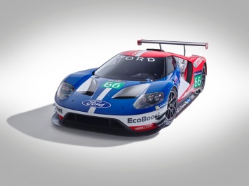 Ford GT проедет по треку в Сильверстоуне