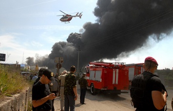 Родственники погибших в пожаре на нефтебазе под Киевом требуют компенсации от "БРСМ"