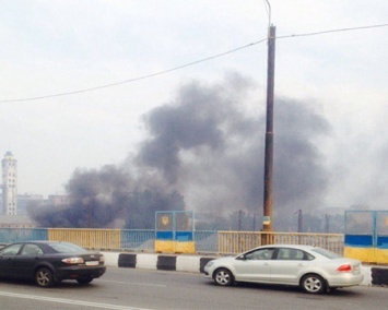 Харьков затянуло дымом: на вокзале возник пожар