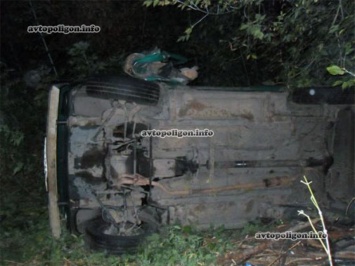 ДТП на Сумщине: ВАЗ-2121 вылетел в кювет и опрокинулся - водитель погиб. ФОТО+видео