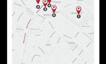 КГГА обнародовала список парковок в центре столицы