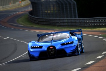 Процесс создания Bugatti Vision Gran Turismo на видео