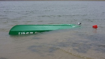 В Днепропетровской обл. из-за перевернувшейся лодки утонул молодой рыбак
