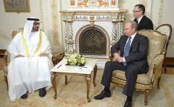 Путин и принц Абу-Даби обсудят борьбу с терроризмом на Ближнем Востоке