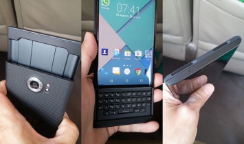 Слайдер BlackBerry Priv стал тоньше Galaxy Note 5