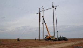 Поставки электроэнергии в Крым осуществляются по двум из четырех ЛЭП - "Укрэнерго"