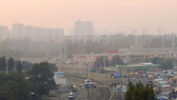 Киев накрыло дымом от торфяников