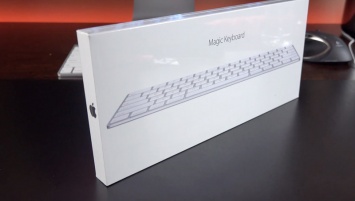 Первая распаковка и обзор Magic Keyboard