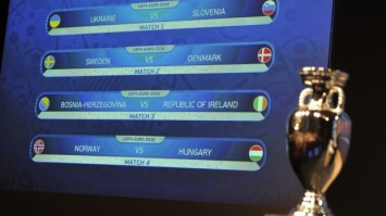 Сборная Украины сыграет со Словенией в плей-офф квалификации Евро-2016