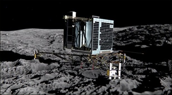 В сети опубликовали видео посадки зонда Philae на поверхность кометы Чурюмова-Герасименко
