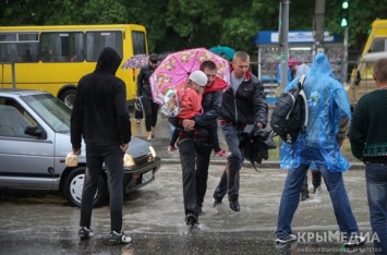 На этой неделе Крым зальет дождями