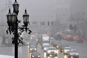 В Киеве выпали кислотные дожди