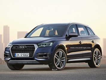 Дизайнер создал рендер Audi Q5 по мотивам новых Q7 и A4