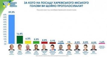Выборы мэра в Харькове: Кернес в лидерах без второго тура - экзит-пол