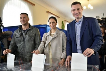 Кличко лидирует на выборах мэра Киева