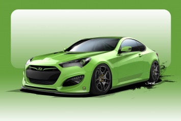 Hyundai Genesis Coupe Tjin Edition представят на SEMA