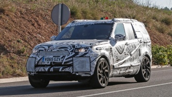 Land Rover Discovery нового поколения выехал на тесты