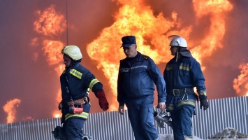 Пожар на военных складах на Украине мог быть вызван терактом