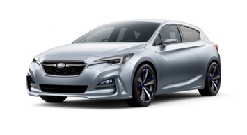 Концептуальный хэтчбек Subaru Impreza 5-Door Concept дебютировал на автосалоне в Токио