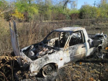 Автомобиль, угнанный у первомайца, нашли сожженным