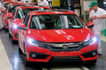 Стартовало производство седана Honda Civic