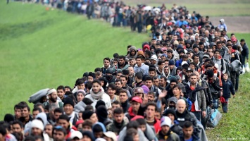 Меркель ожидает в 2015 году миллион беженцев в Германии