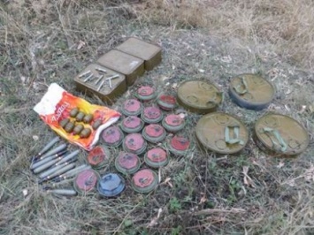 Тайники с минами и гранатометами нашли в Луганской области
