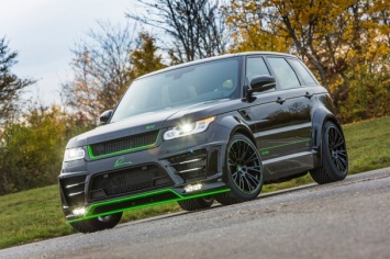 Ателье Lumma Design представило программу доработок для Range Rover Sport SVR