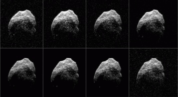 NASA опубликовало новые фотографии "Хеллоуинского астероида"