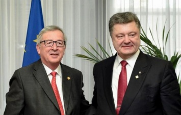 Юнкер настаивает на принятии Киевом закона о безвизовом режиме с ЕС
