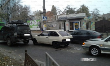 В Николаеве произошло тройное ДТП