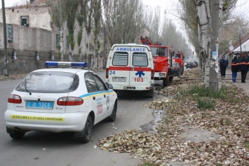 В Запорожье во время пожара погиб мужчина