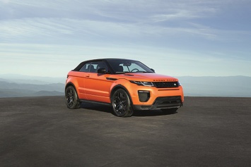 Мечта блондинок и метросексуалов: кабриолет Range Rover Evoque