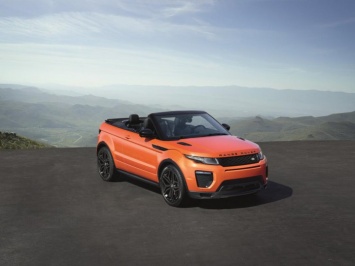 Официально представлен кабриолет Range Rover Evoque