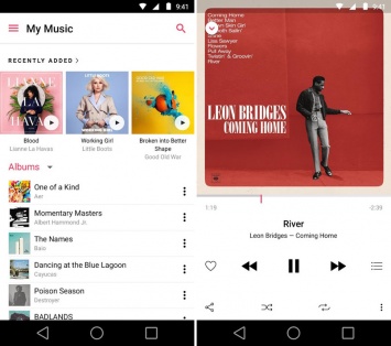 Apple Music получил на Android низкий рейтинг