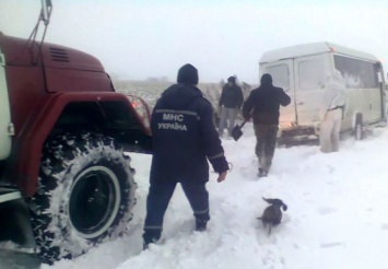 В Зпорожской области создают штабы по борьбе со снегопадами