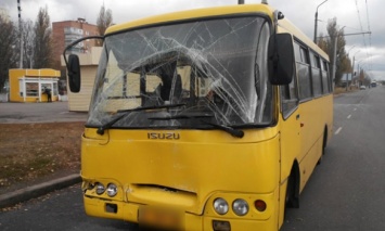 В Полтаве произошло ДТП с участием двух автобусов, один пассажир травмирован