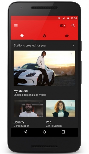 YouTube запустил музыкальный видеосервис YouTube Music