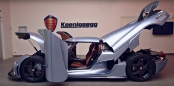 Koenigsegg разработала необычную "фишку" для суперкара Regera (видео)