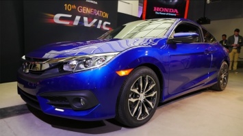 Honda представила новое поколение купе Civic