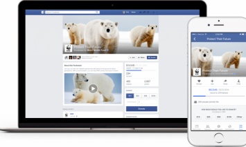 В Facebook можно будет сделать благотворительный взнос прямо из ленты новостей
